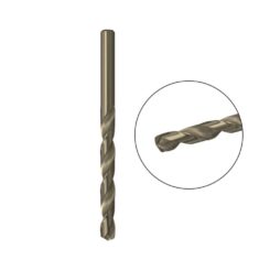 FISCHER Broca para metal HSS-CO ø8,00 canal em forma de N, graças à liga de 5% de cobalto é altamente resistente ao calor e adequada para materiais duros e difíceis, feita de aço HSS robusto, rolo fresado de acordo com din 338, materiais e fabricação de alta qualidade para garantir maior vida útil e melhor precisão, ideal para metal, aço inoxidável e outros metais duros