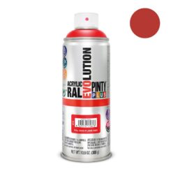 Spray de tinta acrílica evolução 520 cc ral 3000 vermelho chama 300 g
