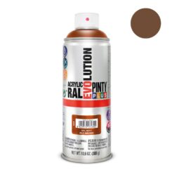 Tinta acrílica spray Evolution 520 cc ral 8011 marrom nozes 300 g