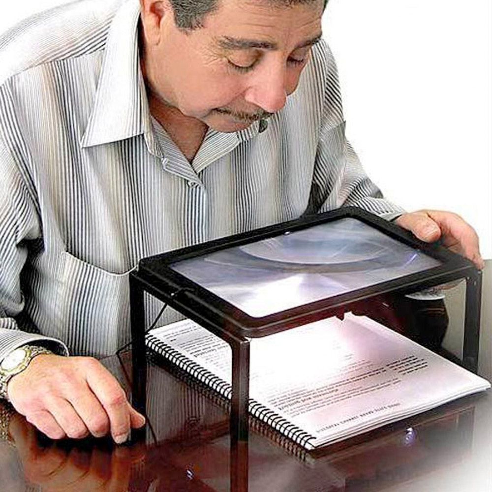 Lupa de lectura con 4 leds - Image 2