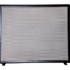 Painel de Lareira Retangular Simples