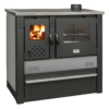 Fogão a Lenha com Forno Carolina Inox