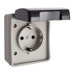 Tomada fixa estanque 2P+T 16A 250V~ IP44